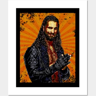 Seth Rollins // Retro Comics Style Posters and Art